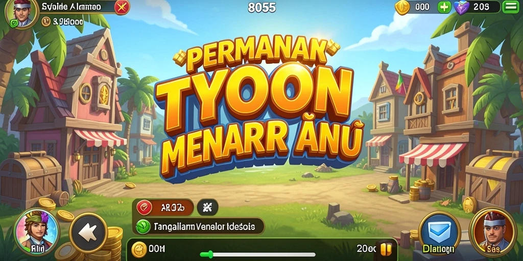 Tampilan gameplay Tycoon yang menarik dan interaktif.