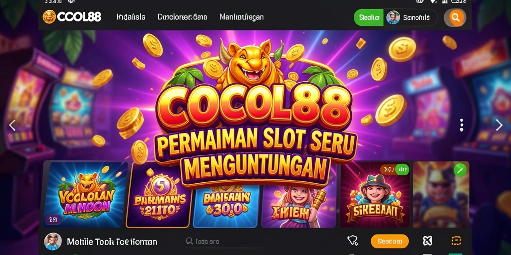 Tampilan gameplay Slot yang menarik di COCOL88.